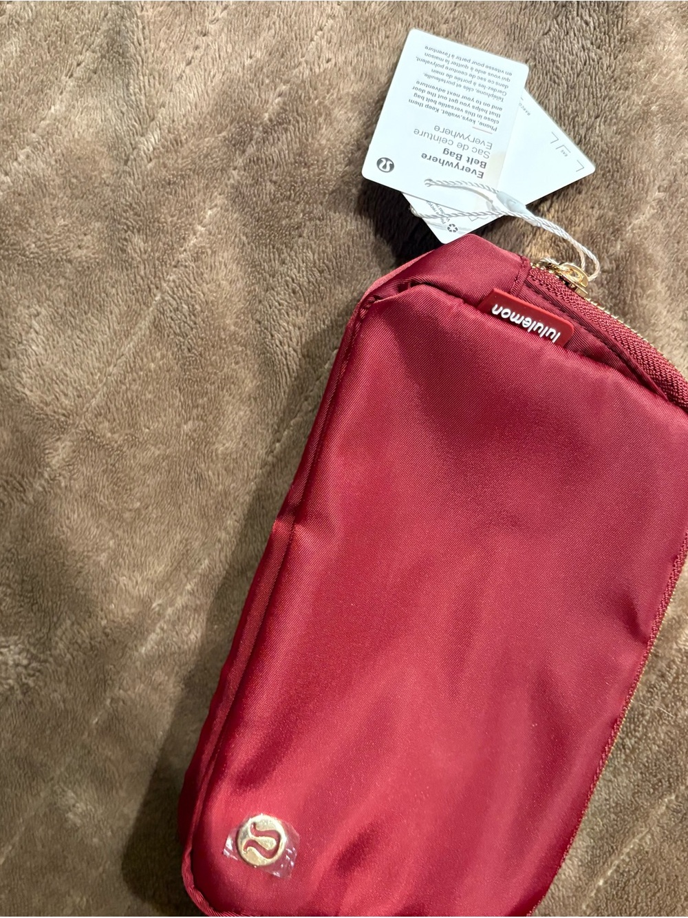 lululemon athletica Red Wristlet Clutch
